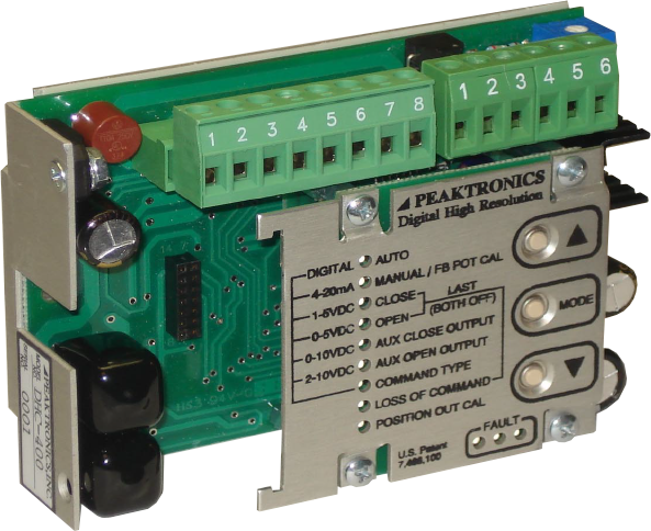 DHC-400 DC Digital High-Resolution Controller, 10-30 VDC - Product Information - Peaktronics - dhc400